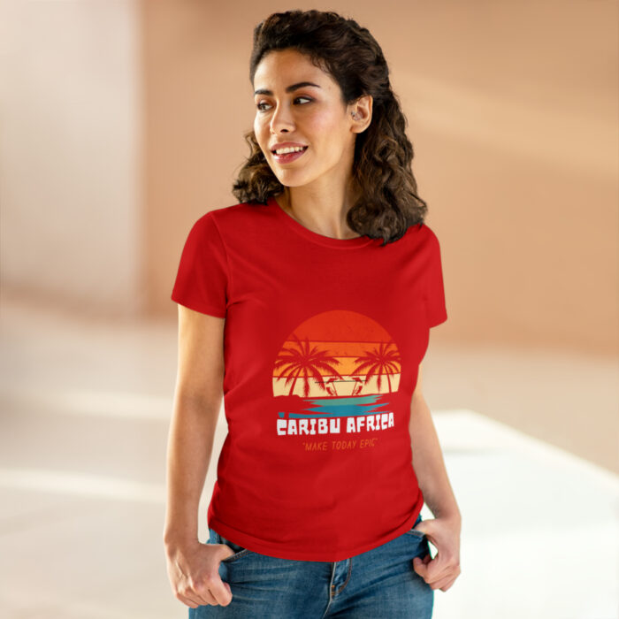 Women's Midweight Cotton Tee - Image 25