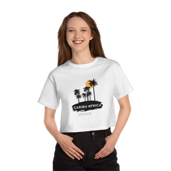 Champion Women's Heritage Cropped T-Shirt - Image 3