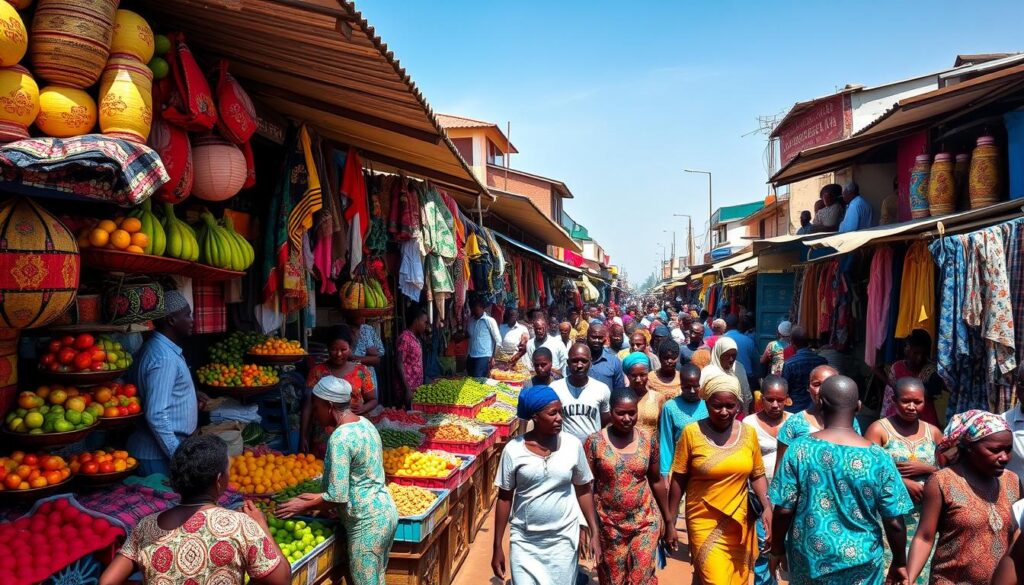 Lagos market